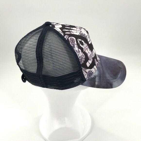 Turtle Fur Trucker‎ Hat Cap Mandala Hands Tie Dye Blue Gratitude is Contagious - Picture 3 of 7